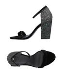 GUESS Damen Sandale Farbe Schwarz Gr��e 5