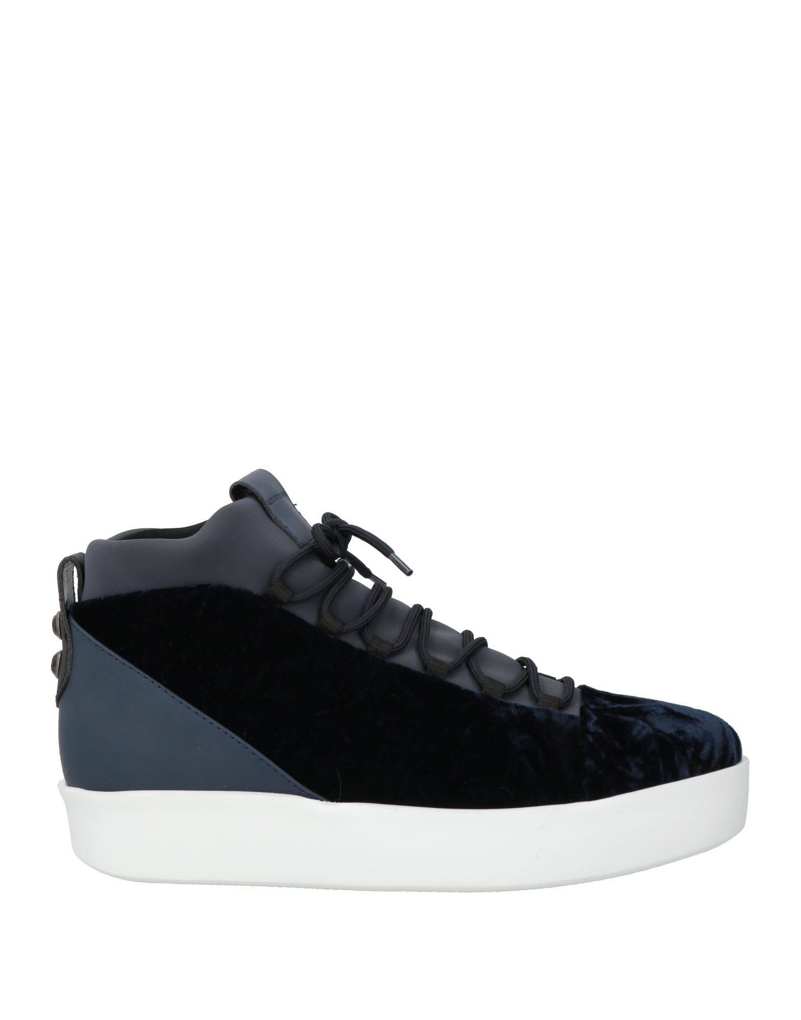 ALEXANDER SMITH ALEXANDER SMITH WOMAN SNEAKERS MIDNIGHT BLUE SIZE 10 LEATHER, TEXTILE FIBERS,11501053QX 5
