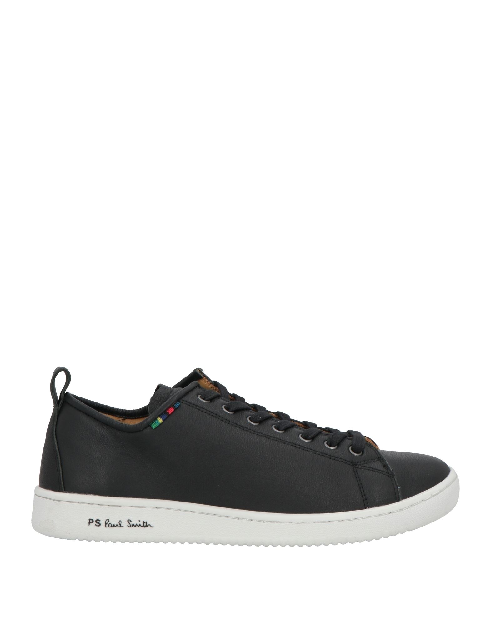 PS BY PAUL SMITH PS PAUL SMITH MAN SNEAKERS BLACK SIZE 8 CALFSKIN,11503582UI 11