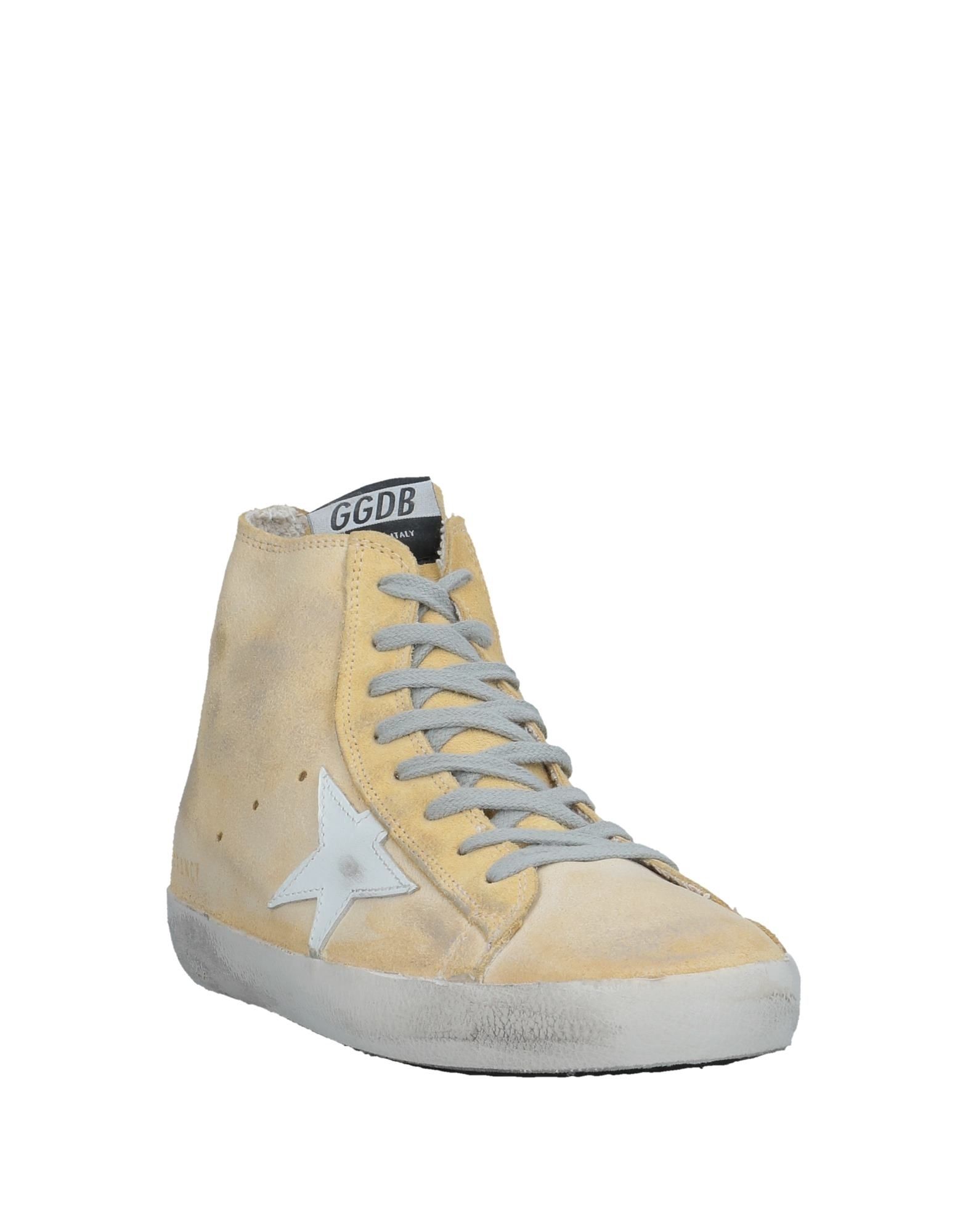 golden goose deluxe brand calzado sneakers abotinadas on yoox.com amarillo  claro