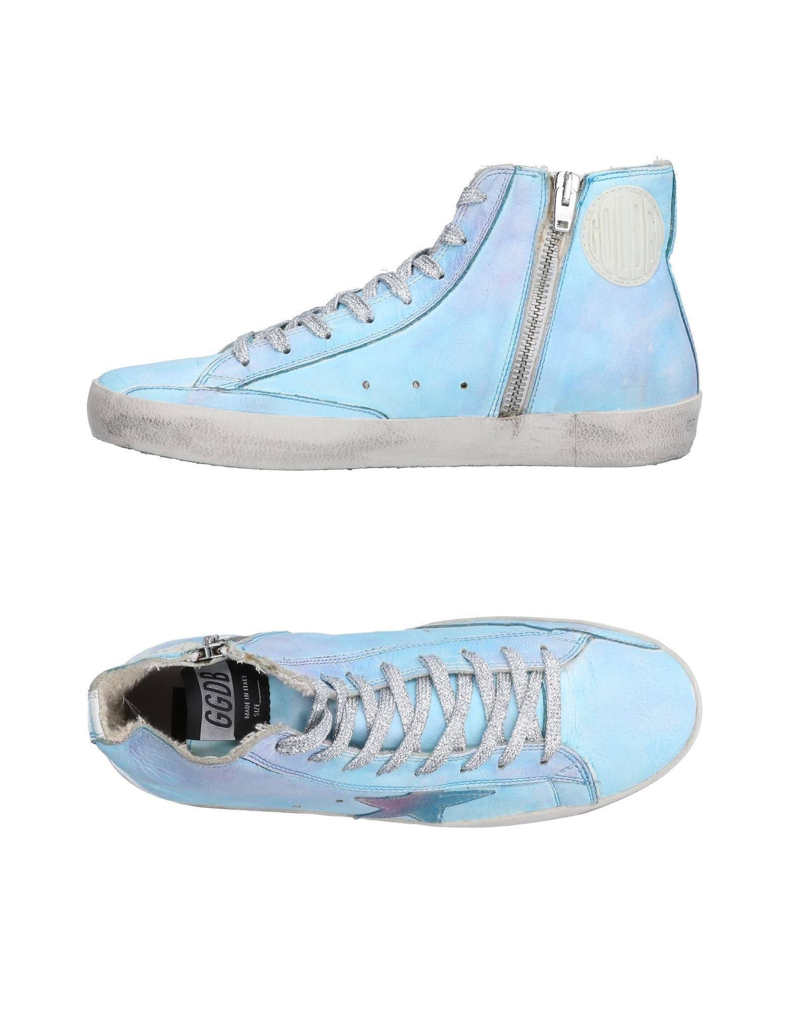 golden goose deluxe brand calzado sneakers abotinadas on yoox.com azul