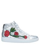 GIULIA N Damen High Sneakers & Tennisschuhe Farbe Silber Gr��e 5