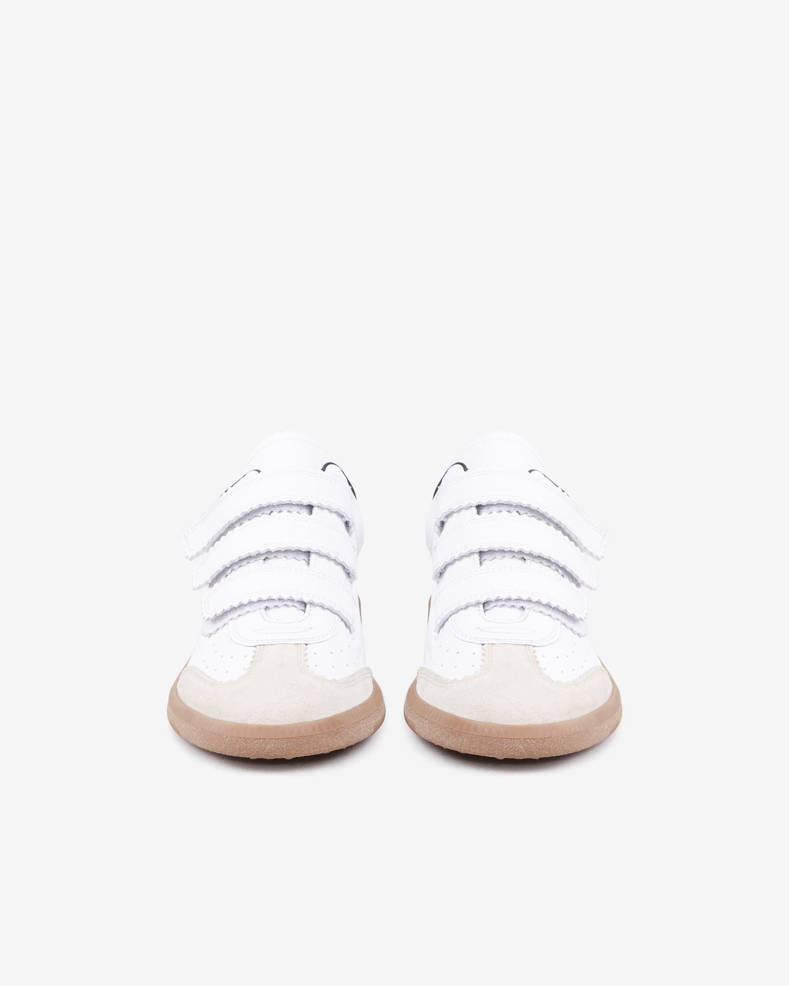 Isabel Marant White Bethy Vintage Sneakers In White