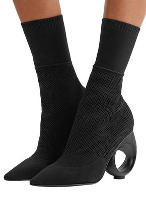 Stretch-knit sock boots | BURBERRY | Sale up to 70% off | THE OUTNET