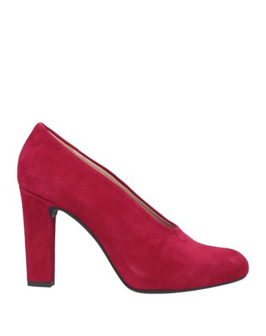 Unisa Woman Pumps Garnet Size 10 Soft Leather