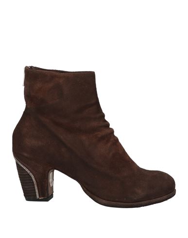 Woman Ankle boots Brown Size 10 Leather