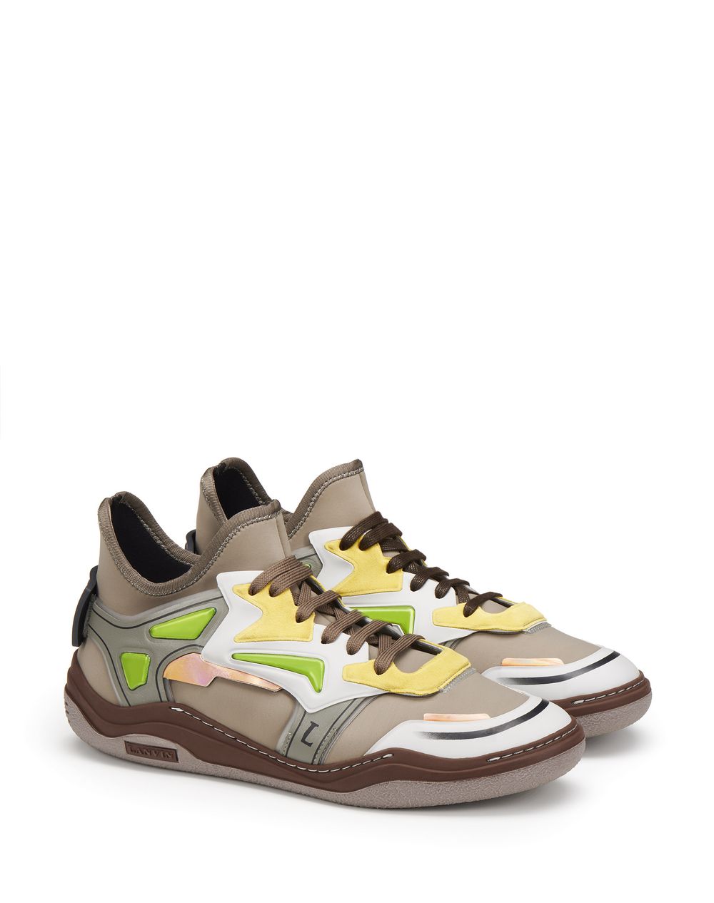 lanvin neoprene sneakers