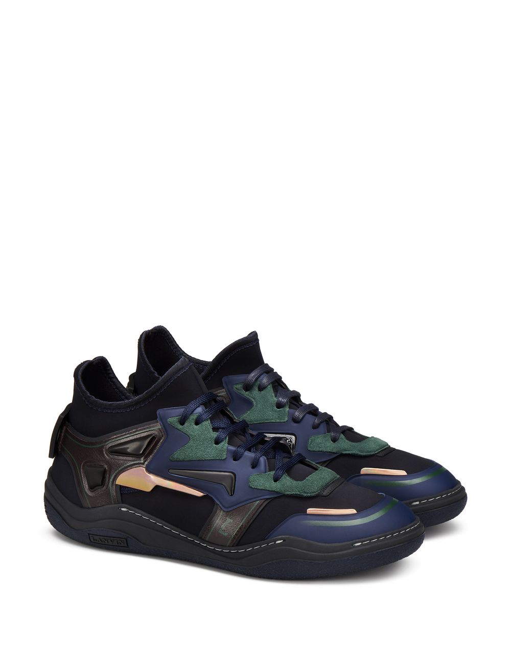 lanvin neoprene sneakers