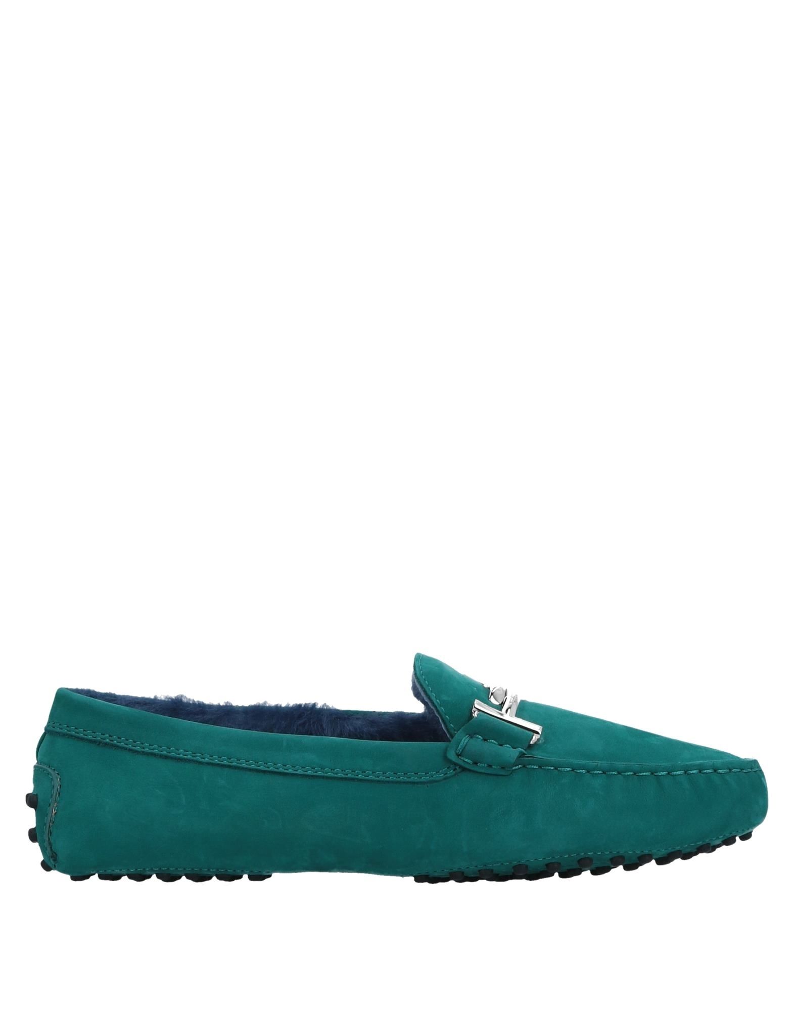Tod's Loafers In Green