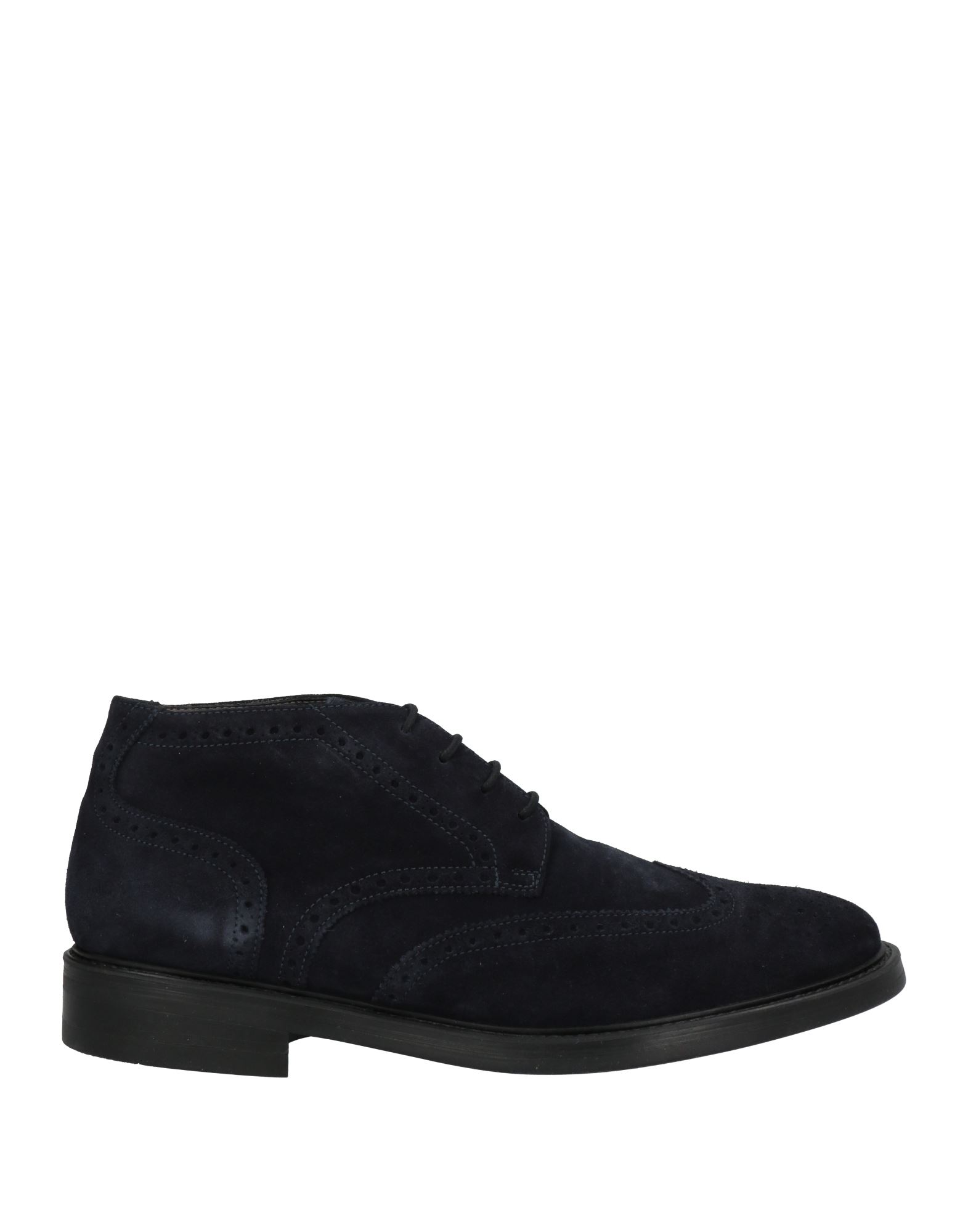 Pollini Ankle Boots In Navy Blue