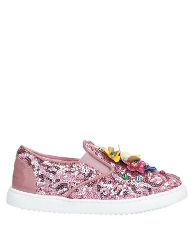 Dolce & Gabbana Babies'  Toddler Girl Sneakers Pink Size 9c Polyester, Calfskin