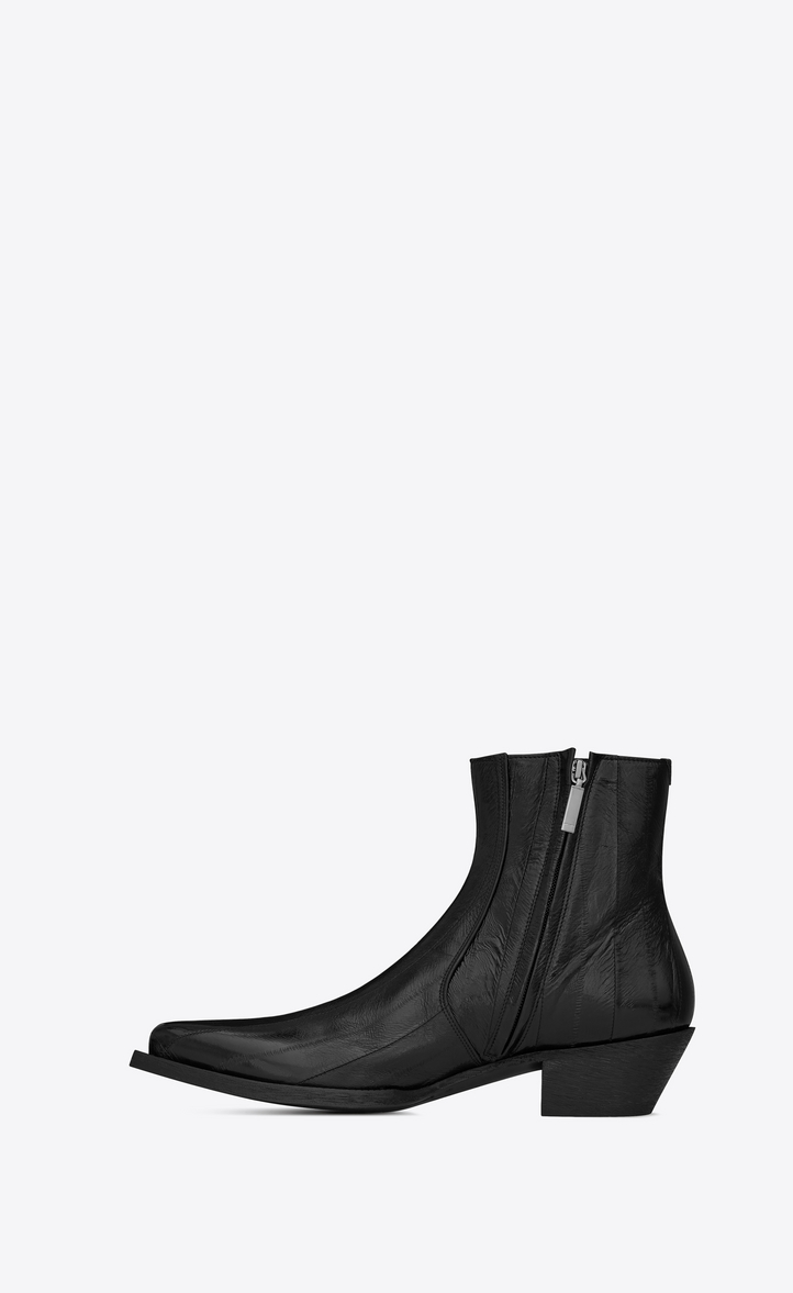 ‎Saint Laurent ‎Lukas Boots In Eel ‎ | YSL.com