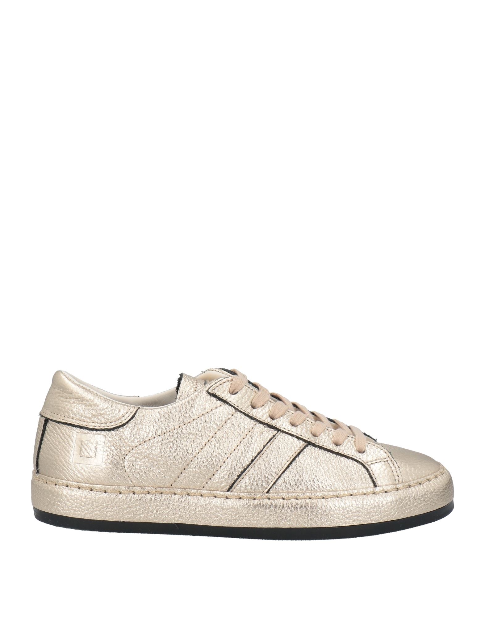 Date Sneakers In Gold