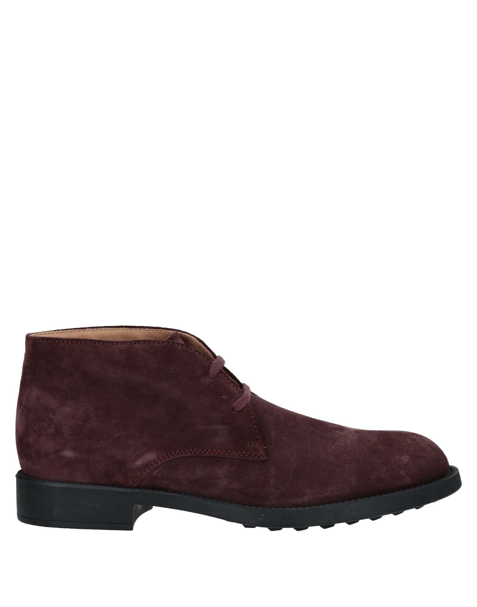 Tod's Ankle Boots In Purple