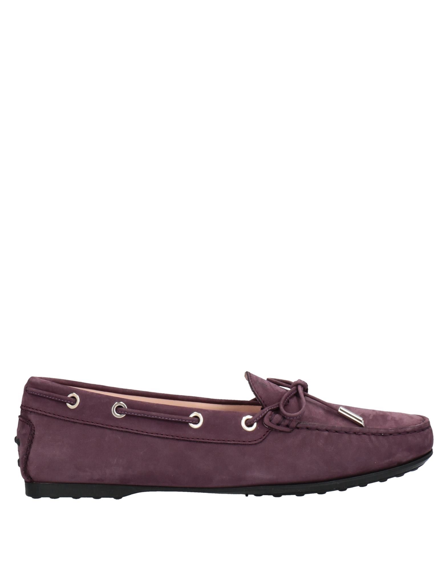 Tod's Loafers In Purple