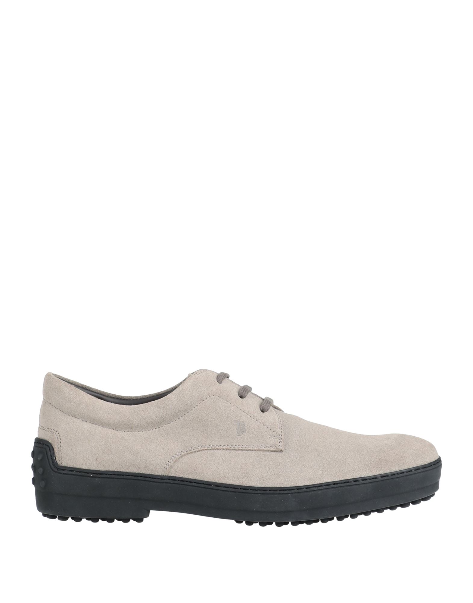 Tod's Lace-up Shoes In Light Grey