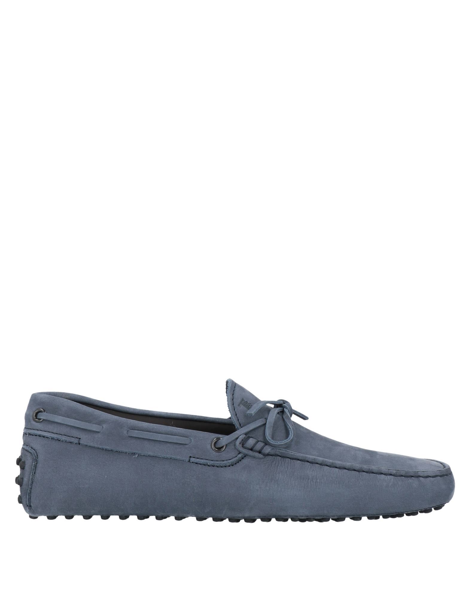 Lichtblauwe suède loafers - Herenschoenen – SACHA