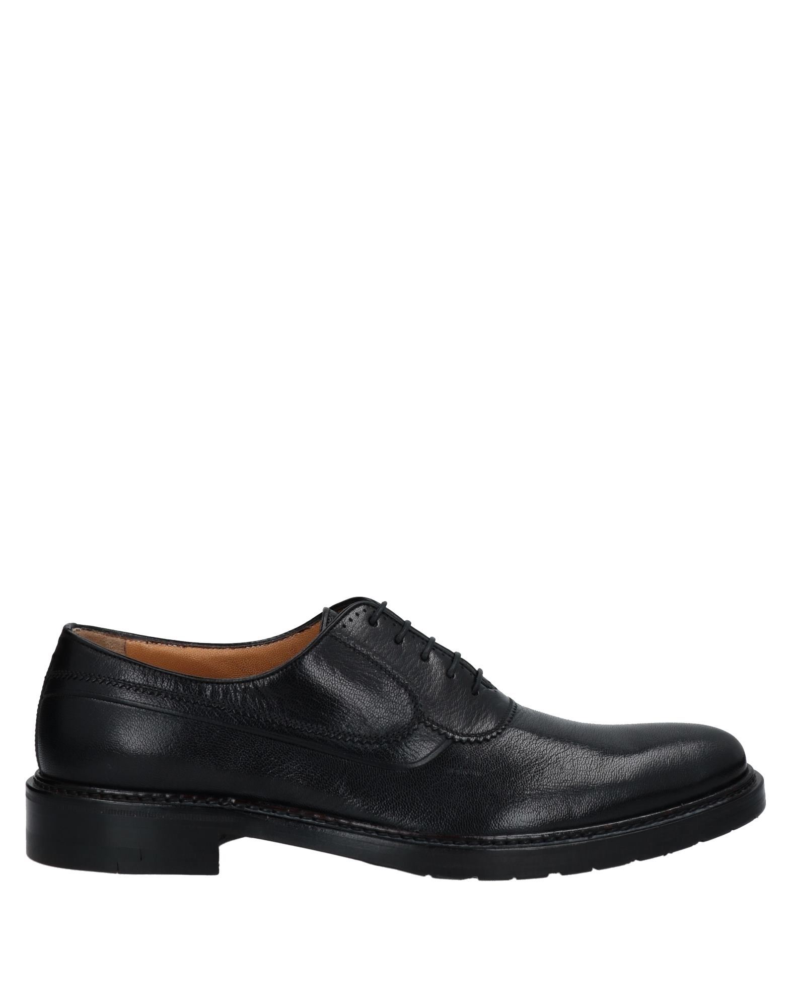 A.testoni Lace-up Shoes In Black | ModeSens