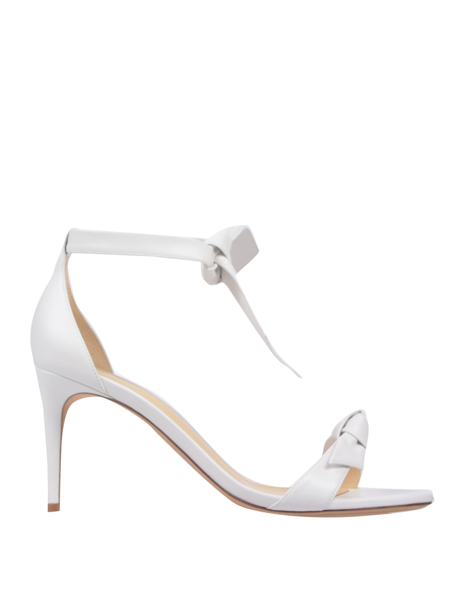 Alexandre Birman Clarita Ankle Tie Sandal In White