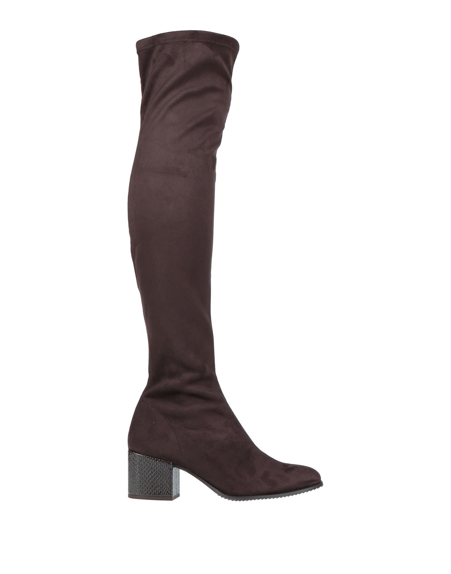 Shop Cuplé Woman Boot Cocoa Size 6 Textile Fibers In Brown
