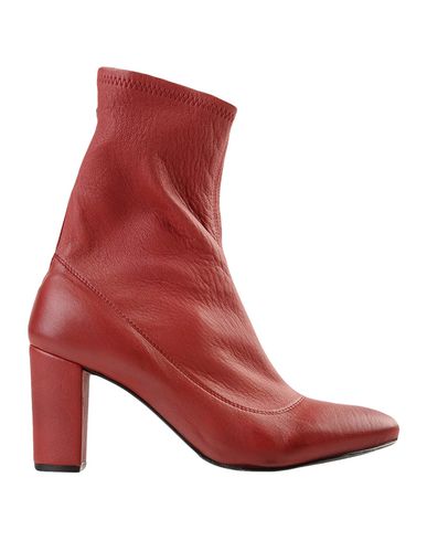 L'arianna Woman Ankle Boots Red Size 10 Soft Leather