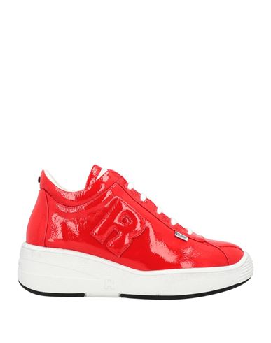 Rucoline Woman Sneakers Tomato Red Size 9 Soft Leather