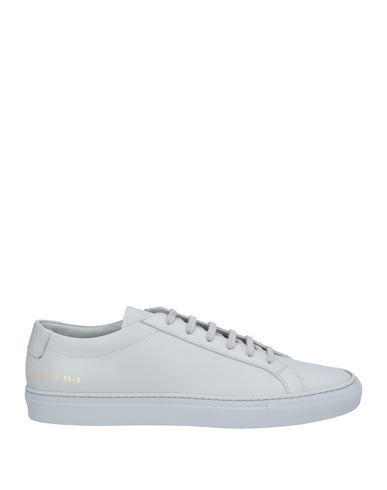 Shop Common Projects Man Sneakers Light Grey Size 11 Leather