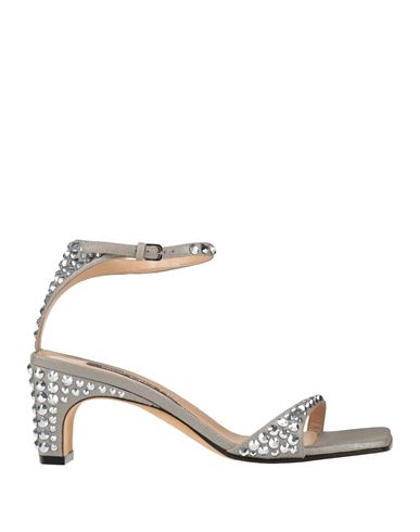 Sandalias Mujer Gris 35.5,36 Mujer
