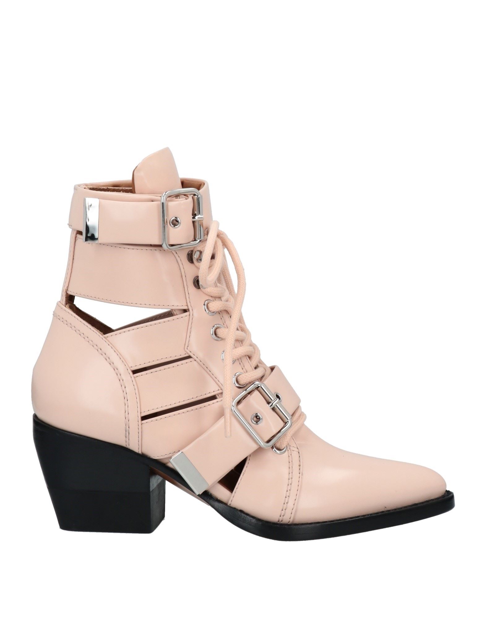 Chloé Ankle Boots In Pink