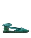 CASTA�ER by MANOLO BLAHNIK Damen Espadrilles Farbe Vert �meraude Gr��e 5