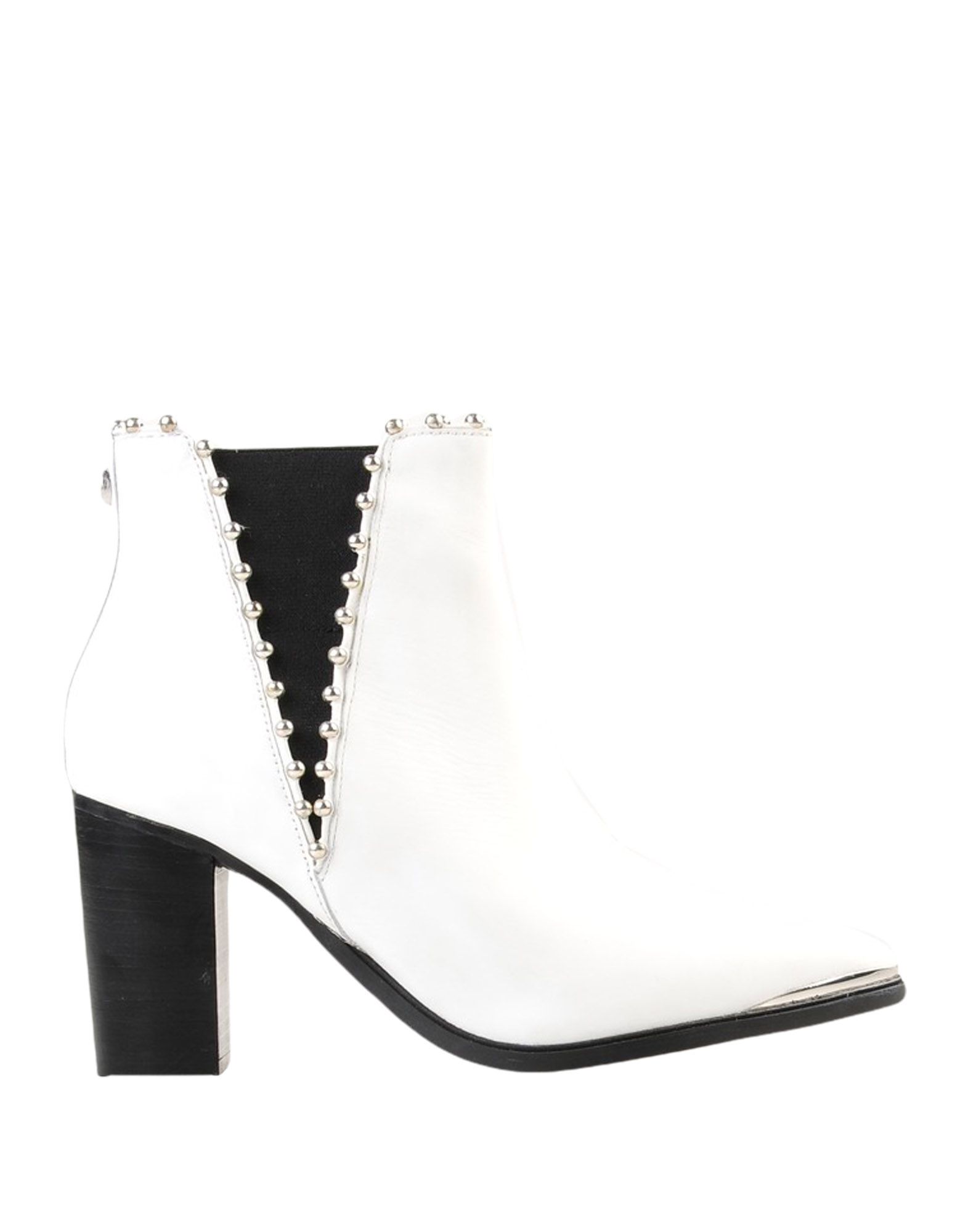 steve madden white ankle boots