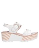 ZINDA Damen Sandale Farbe Wei� Gr��e 11