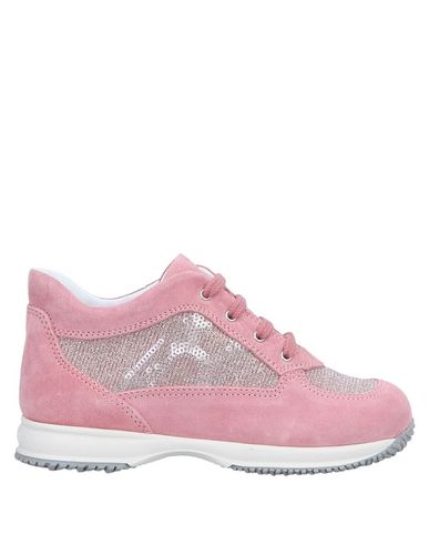 Hogan Babies'  Toddler Girl Sneakers Pink Size 9.5c Soft Leather, Textile Fibers