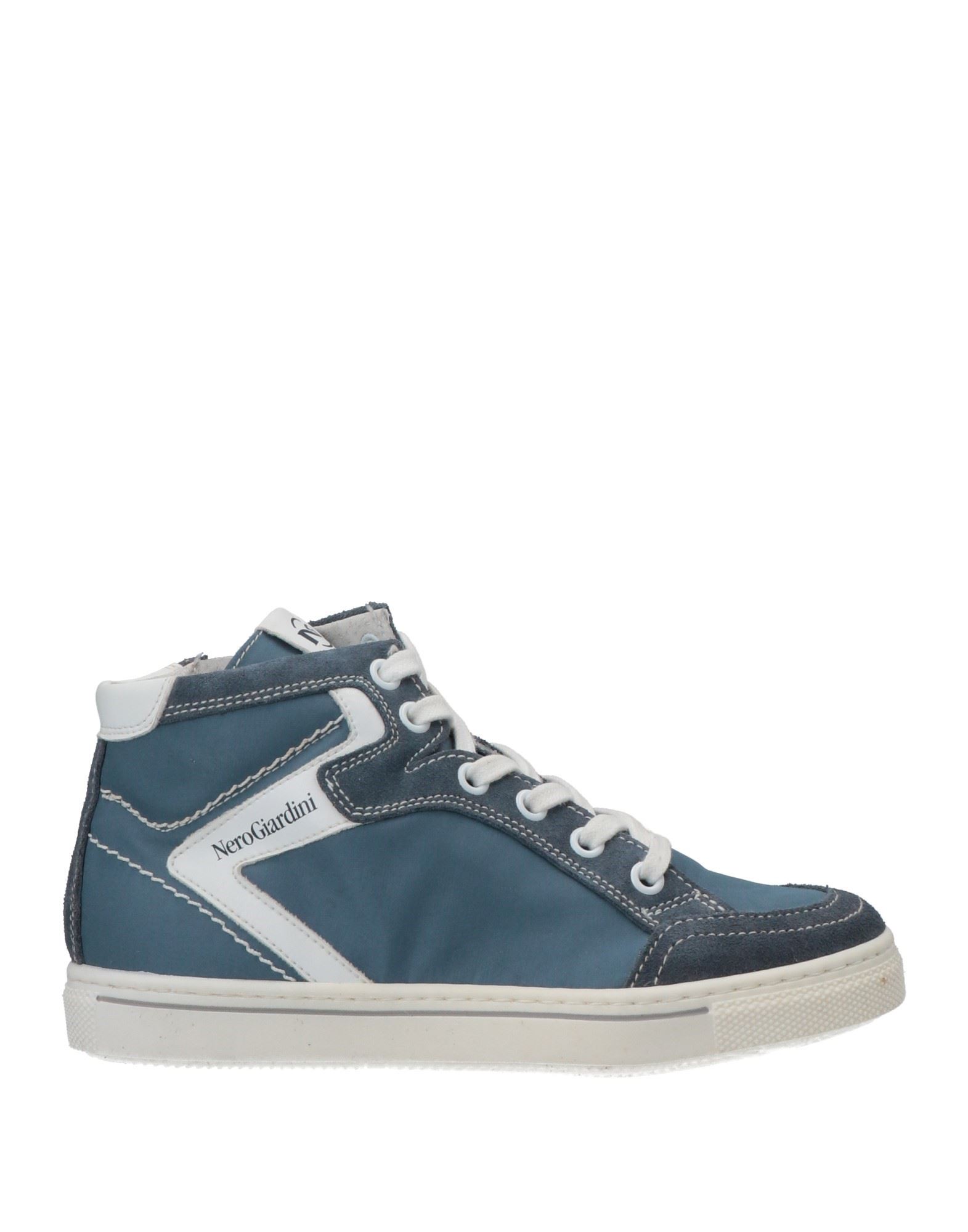 Nero Giardini Junior Kids'  Sneakers In Slate Blue