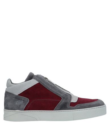 Alberto Guardiani Man Sneakers Grey Size 7 Soft Leather, Textile Fibers