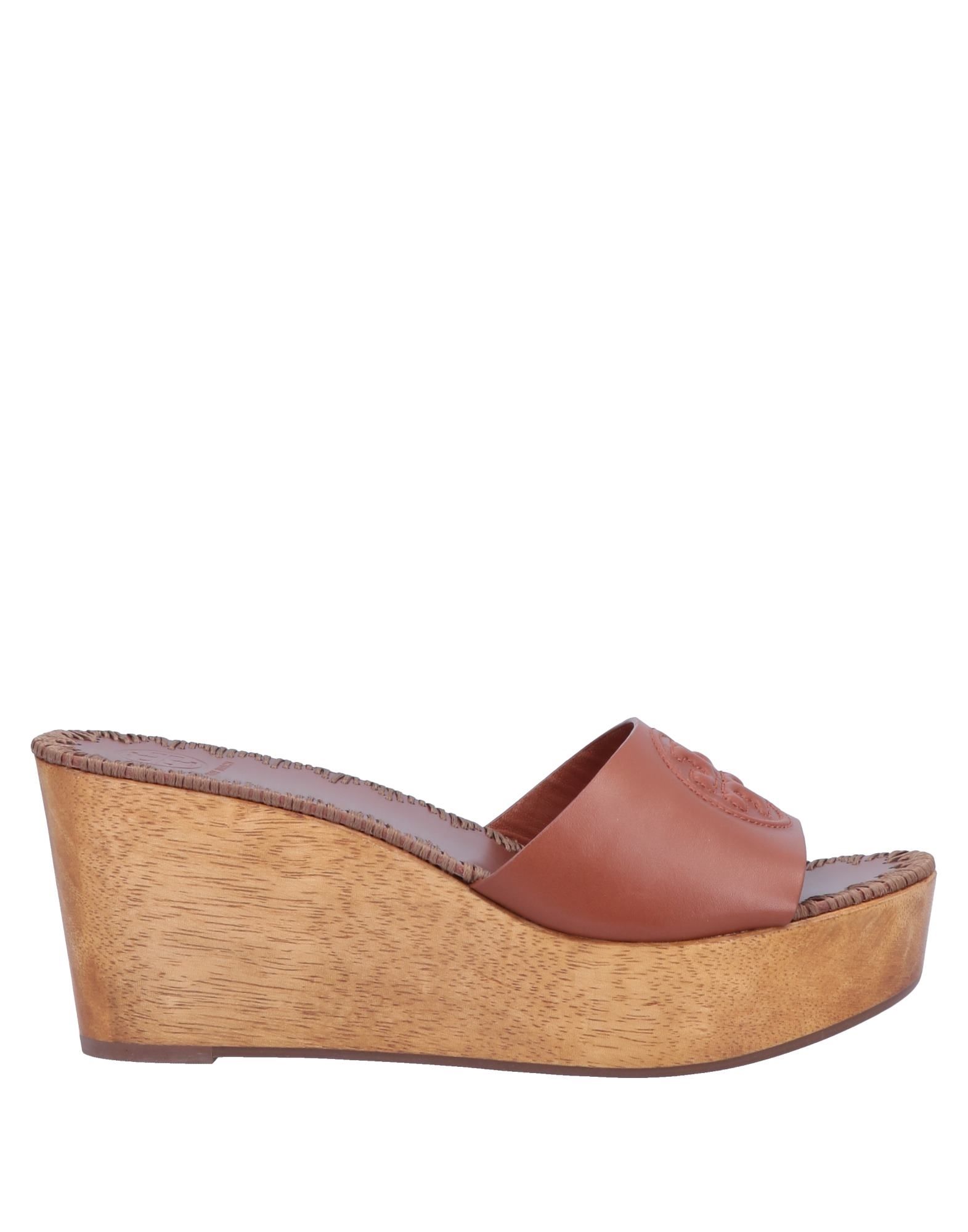 tory burch wooden wedge