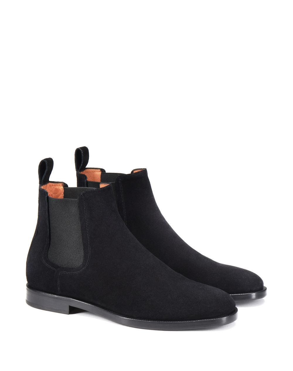 lanvin suede chelsea boots