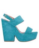 TWINSET Damen Sandale Farbe Azurblau Gre 11
