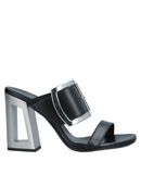 VIC MATI? Damen Sandale Farbe Schwarz Gr��e 7