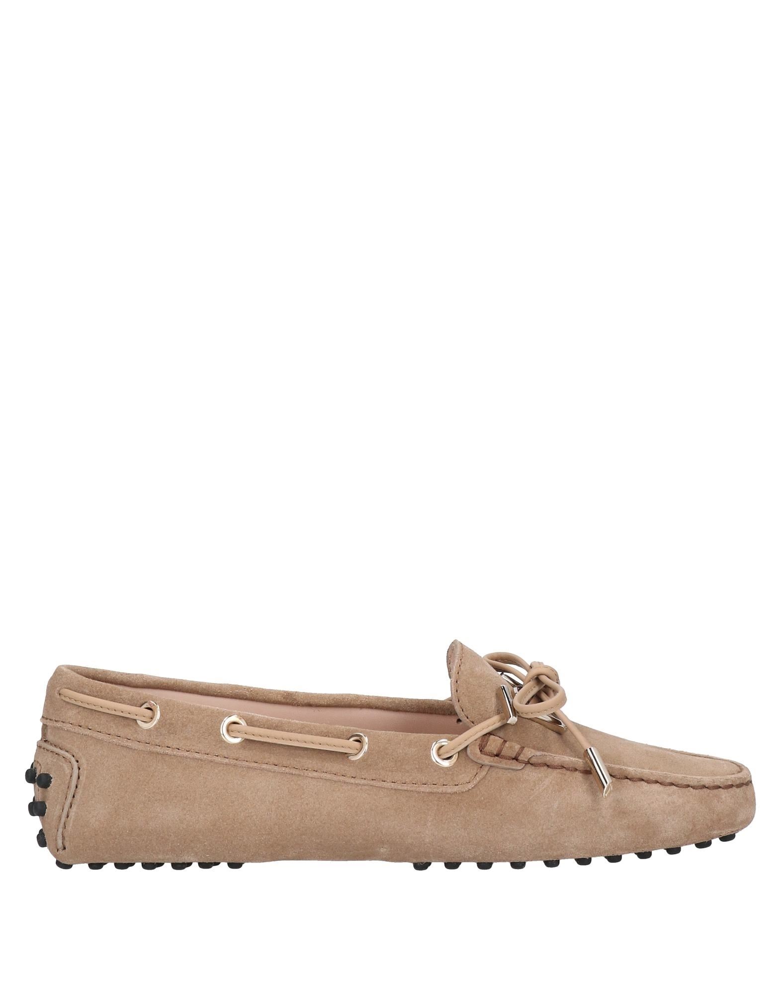 Tod's Loafers In Khaki