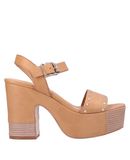 LAURA BELLARIVA Damen Sandale Farbe Sand Gr��e 13