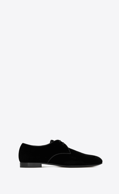 Smoking derby in velvet