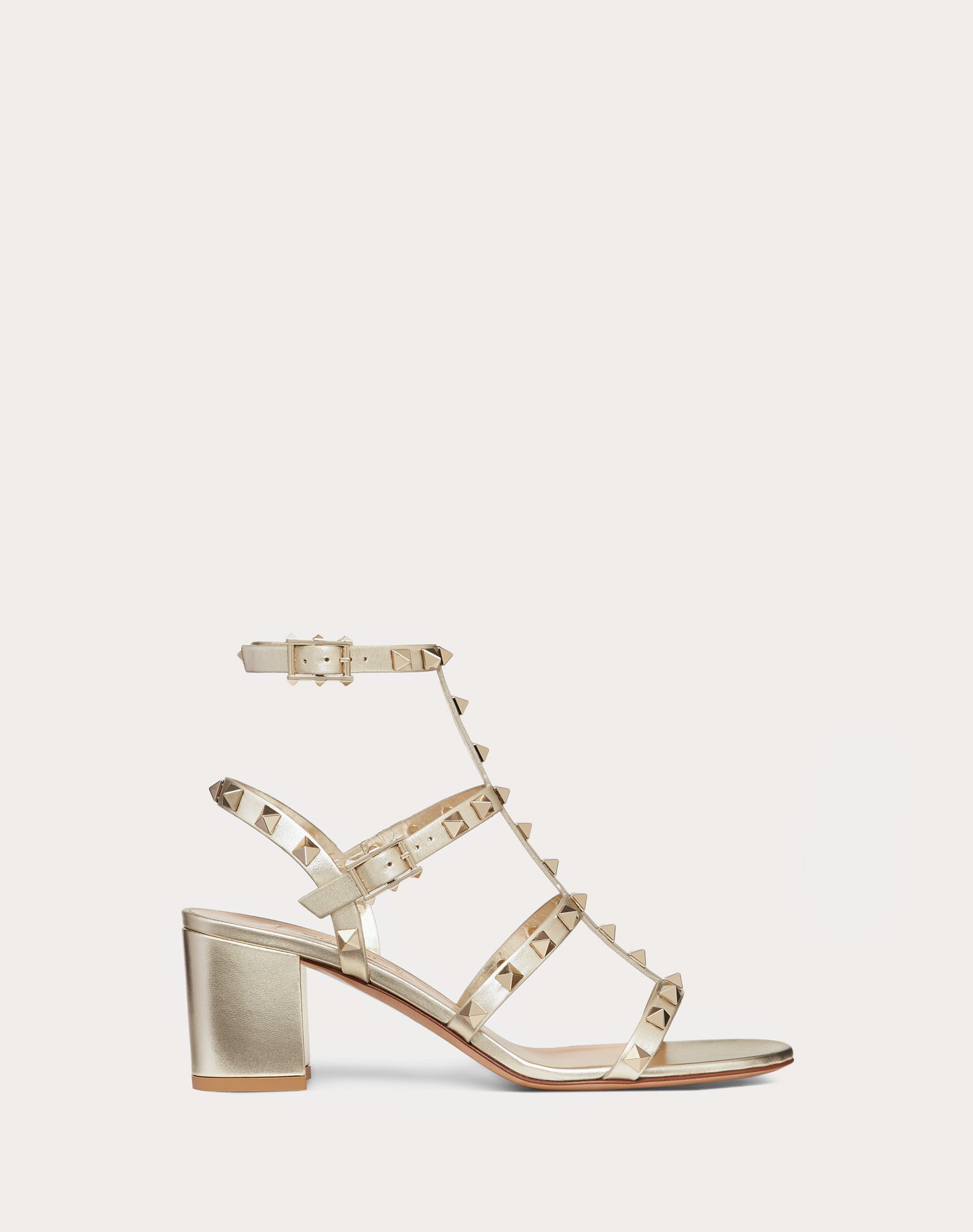 rockstud caged sandal 60mm