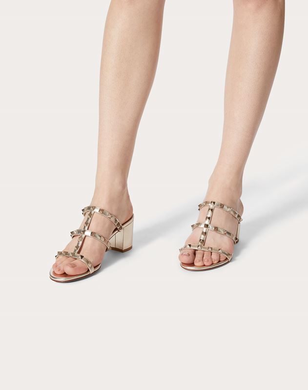 rockstud caged sandal 60mm