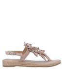 APEPAZZA Damen Zehentrenner Farbe Nude Gr��e 9