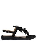 APEPAZZA Damen Zehentrenner Farbe Schwarz Gr��e 7