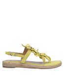 APEPAZZA Damen Zehentrenner Farbe Gelb Gr��e 5