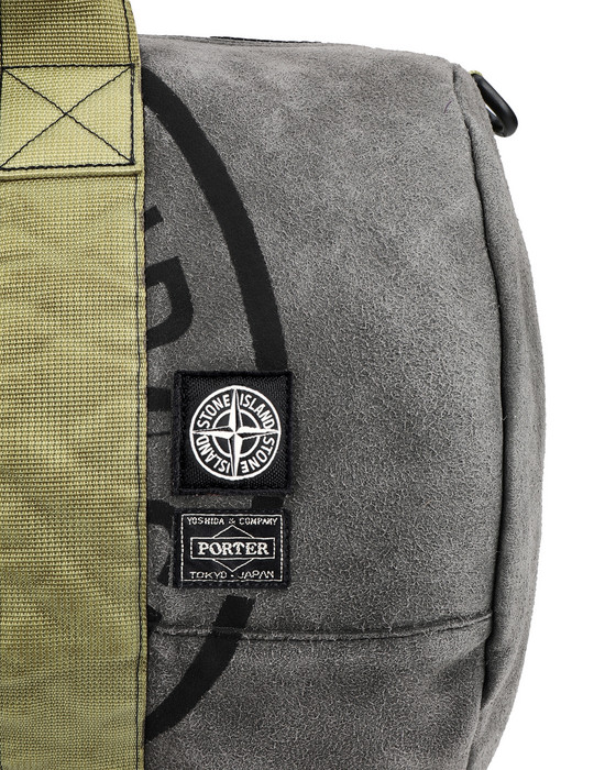 913P1 STONE ISLAND/PORTER® STONE ISLAND MAN MADE SUEDE_GARMENT ...