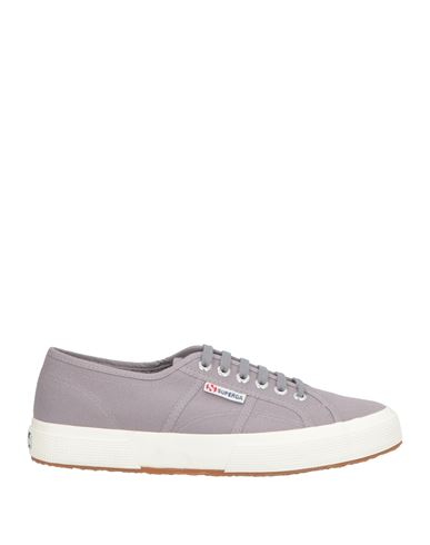 Superga Man Sneakers Grey Size 9 Textile Fibers In Gray