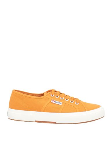 Superga Man Sneakers Mandarin Size 9 Textile Fibers In Orange